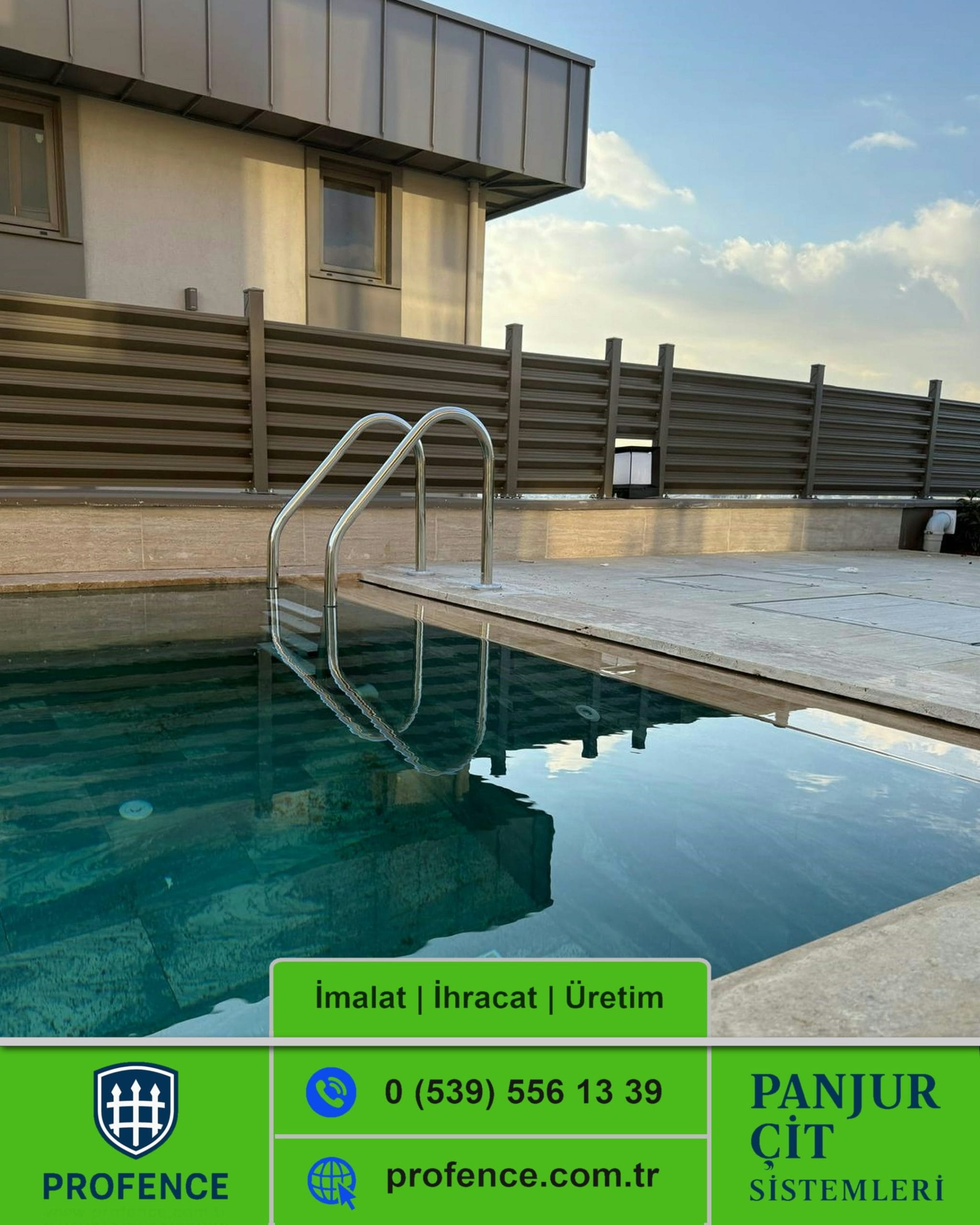 Rüzgar Kırıcılı Panjur Çit